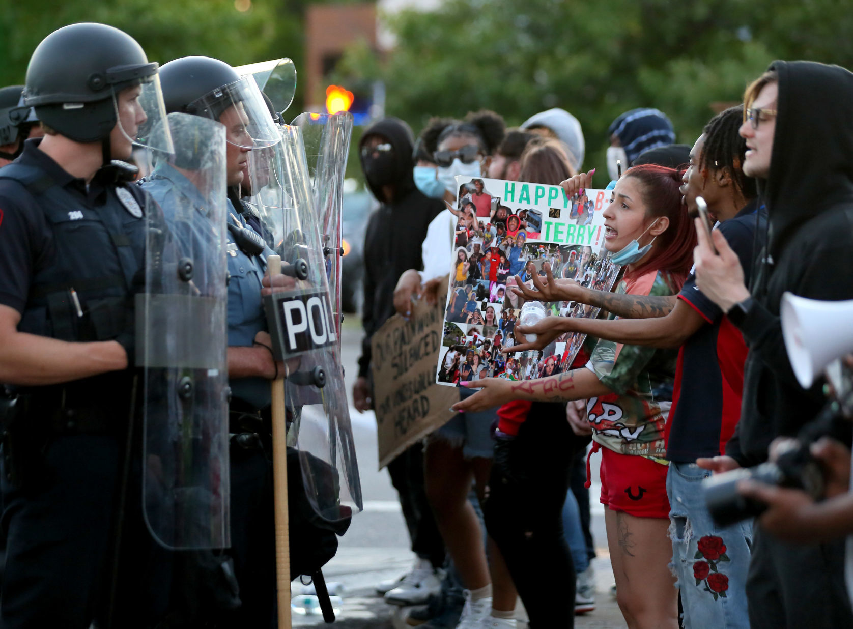 Protests in Richmond Heights